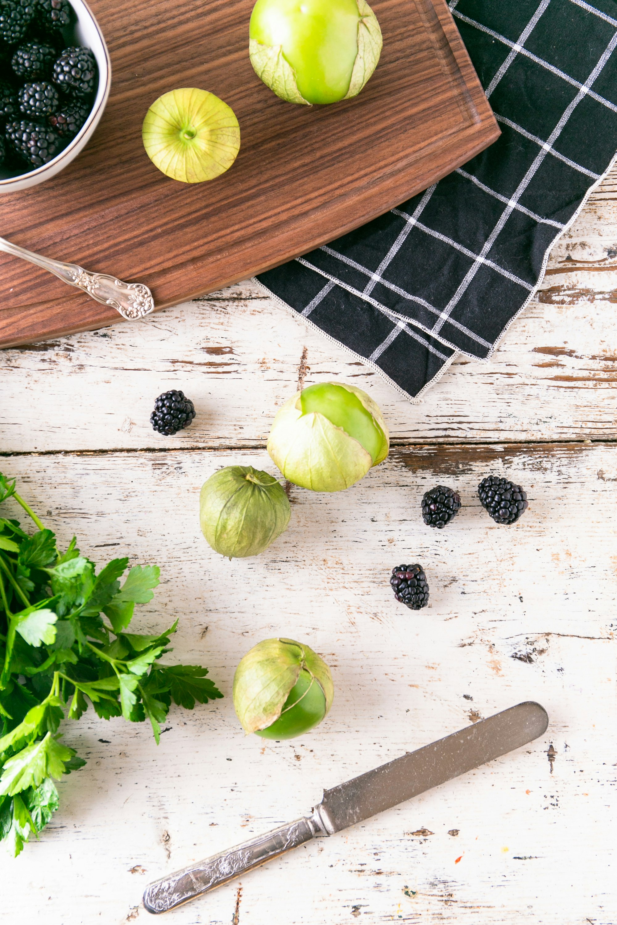 fruits on table